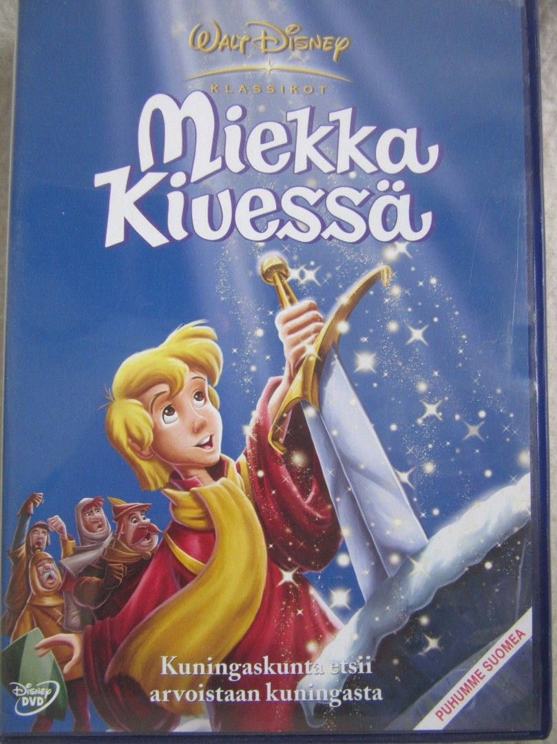 Miekka kivessä dvd