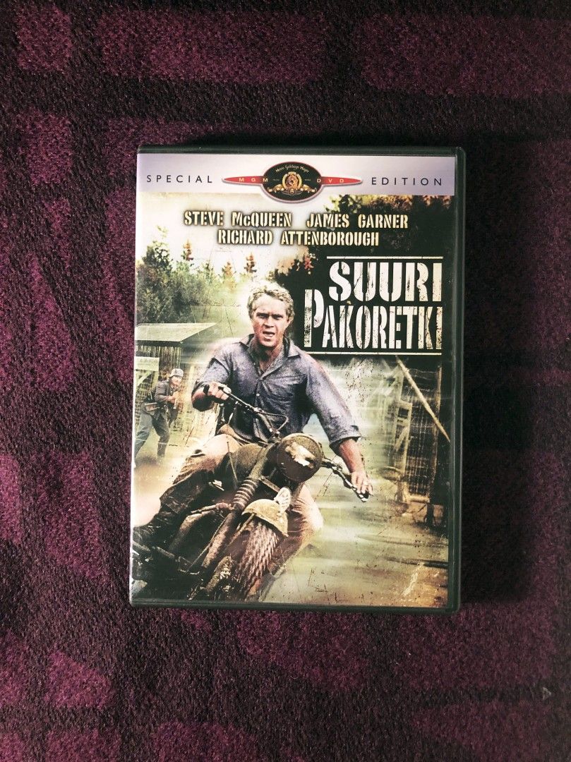 Suuri pakoretki DVD 2-Disc Steve McQueen