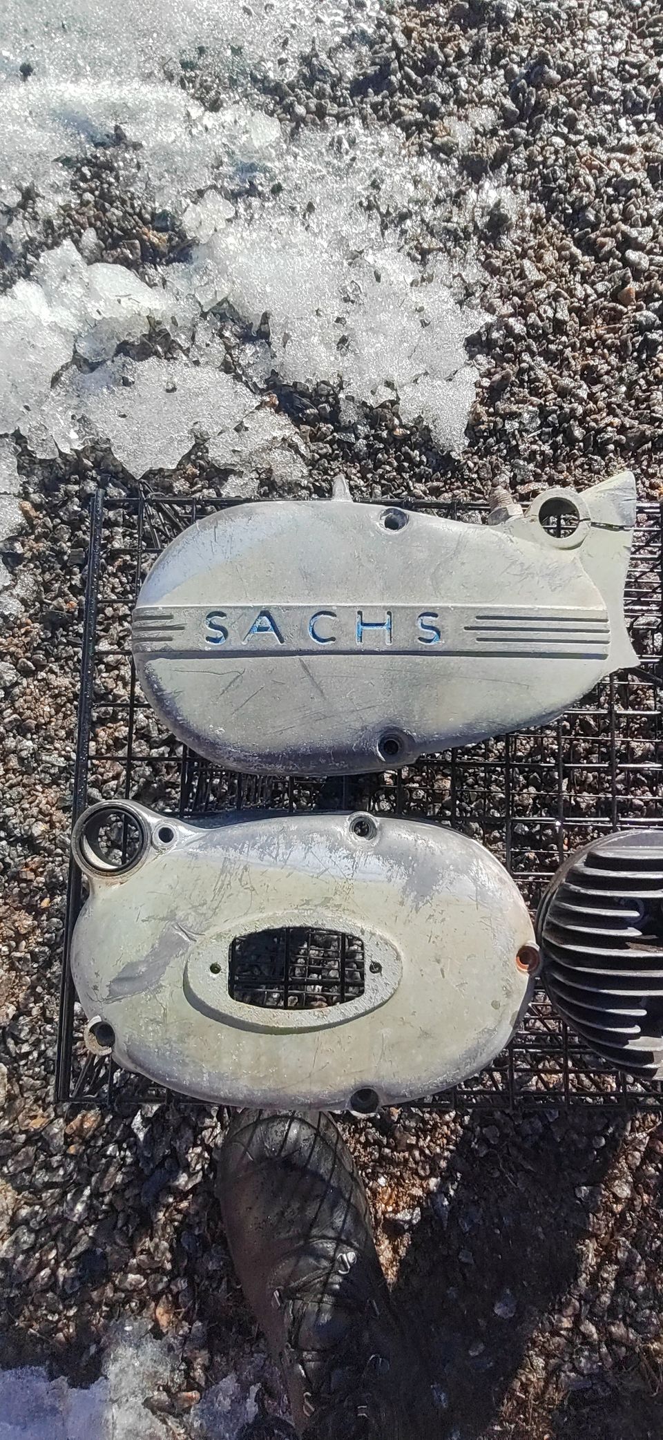 Sachs mopon Moottori osina