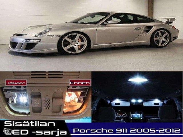 Porsche 911 (997) Sisätilan LED -sarja ;x10