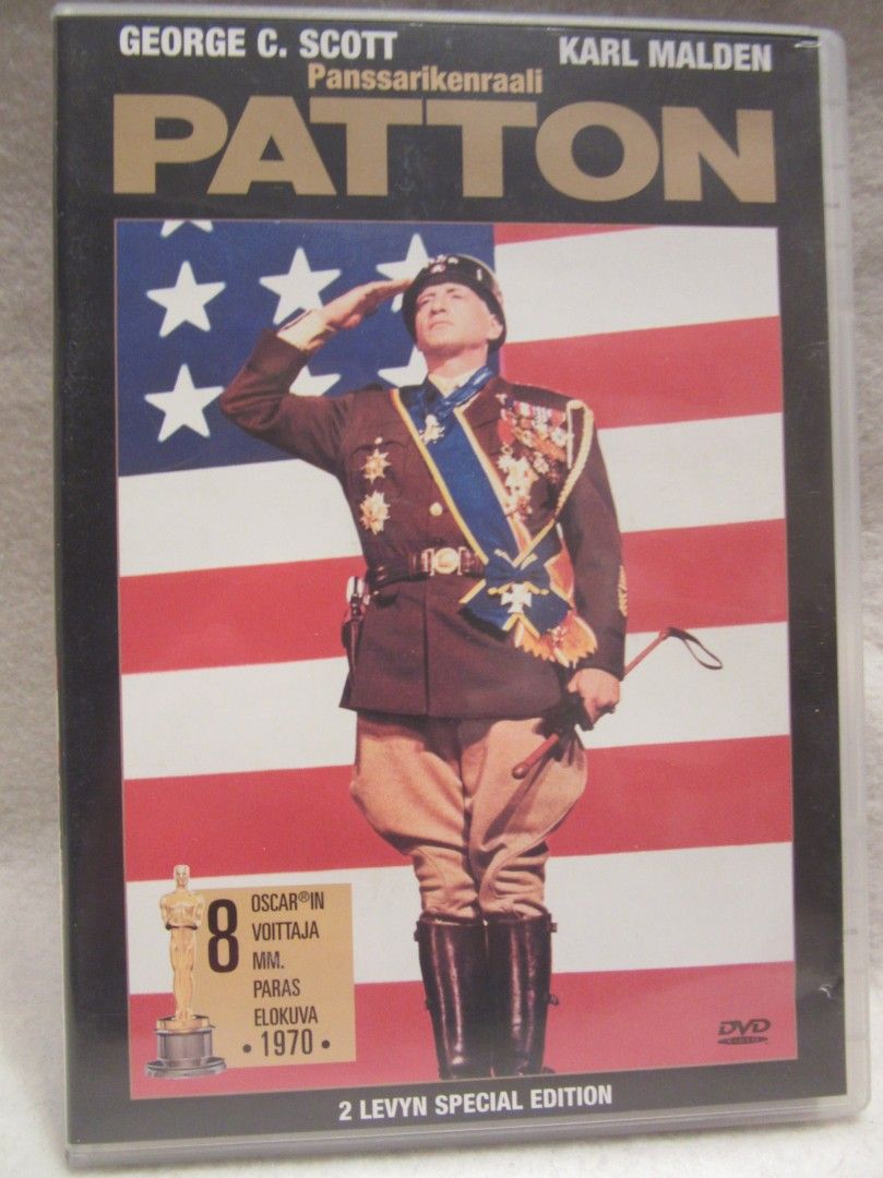 Panssarikenraali Patton dvd