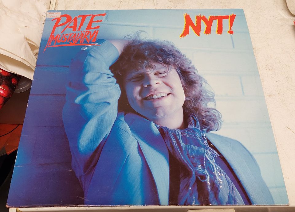 Pate Mustajärvi Nyt! LP 1984