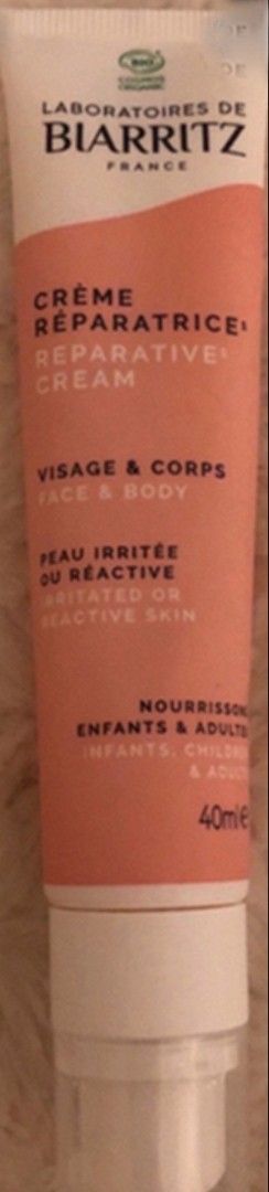 Uusi Laboratoires Biarritz reparative cream