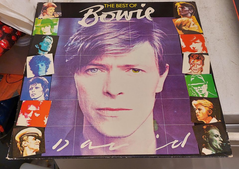 David Bowie The Best Of Bowie 1980 LP