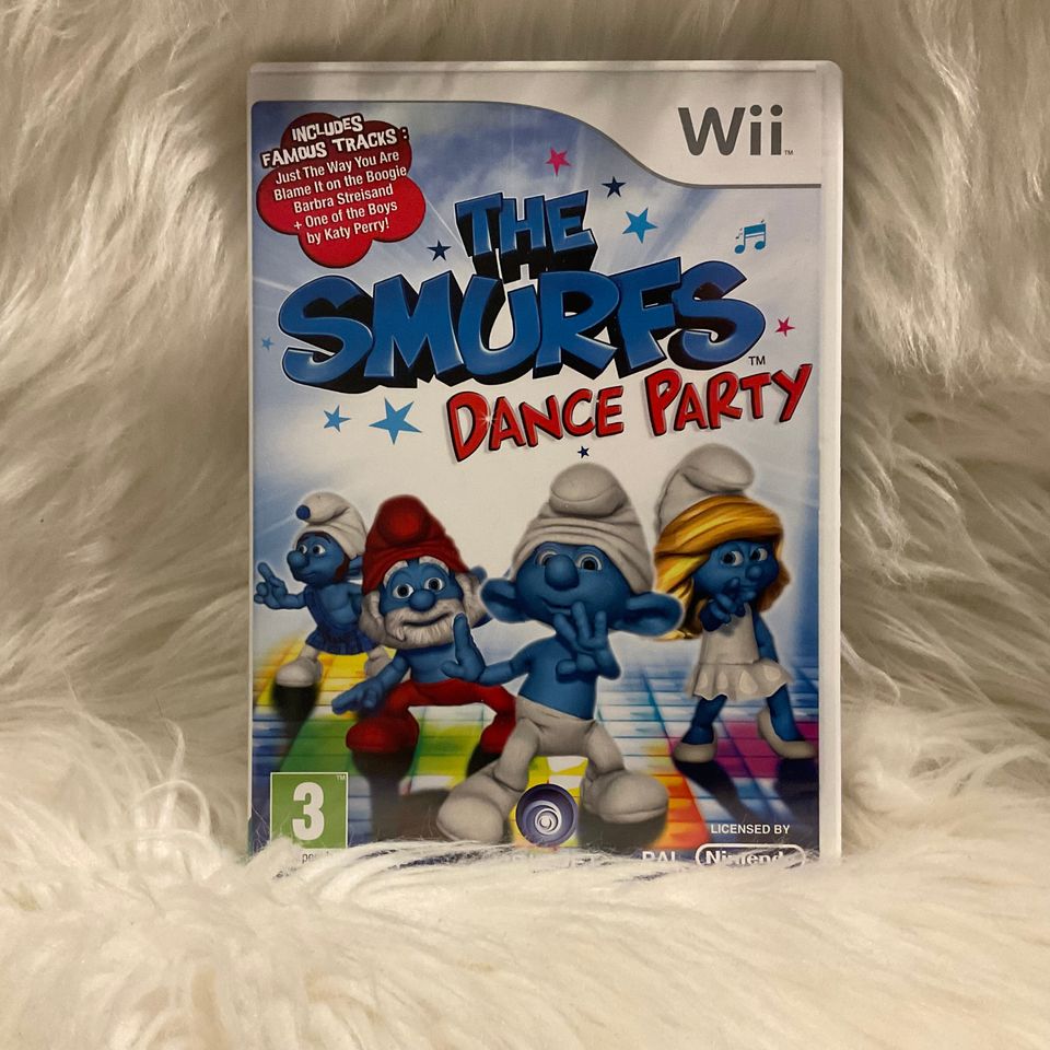 WII - the smurfs dance party