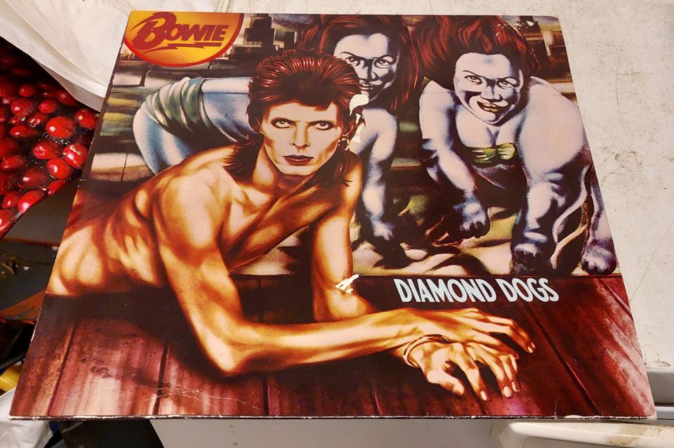 David Bowie Diamond Dogs 1974 LP