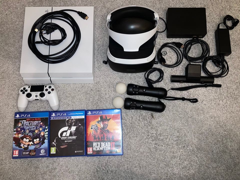 PS4 +VR pakki