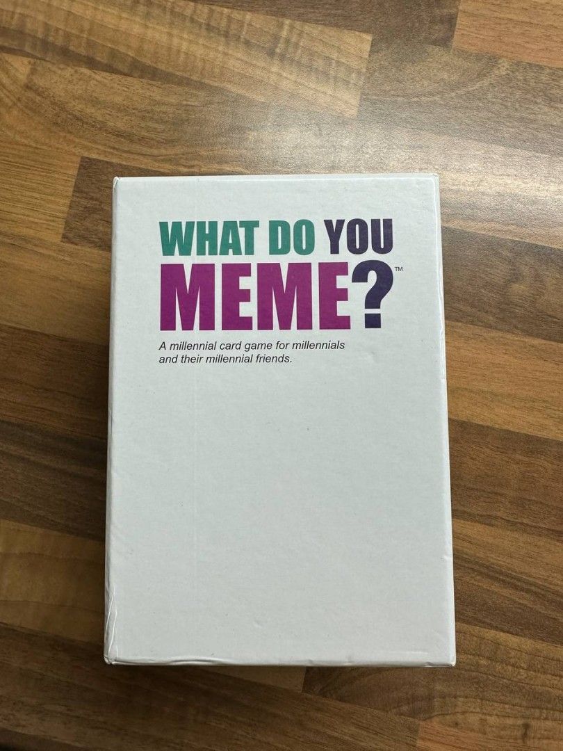 Game "what do you mem"