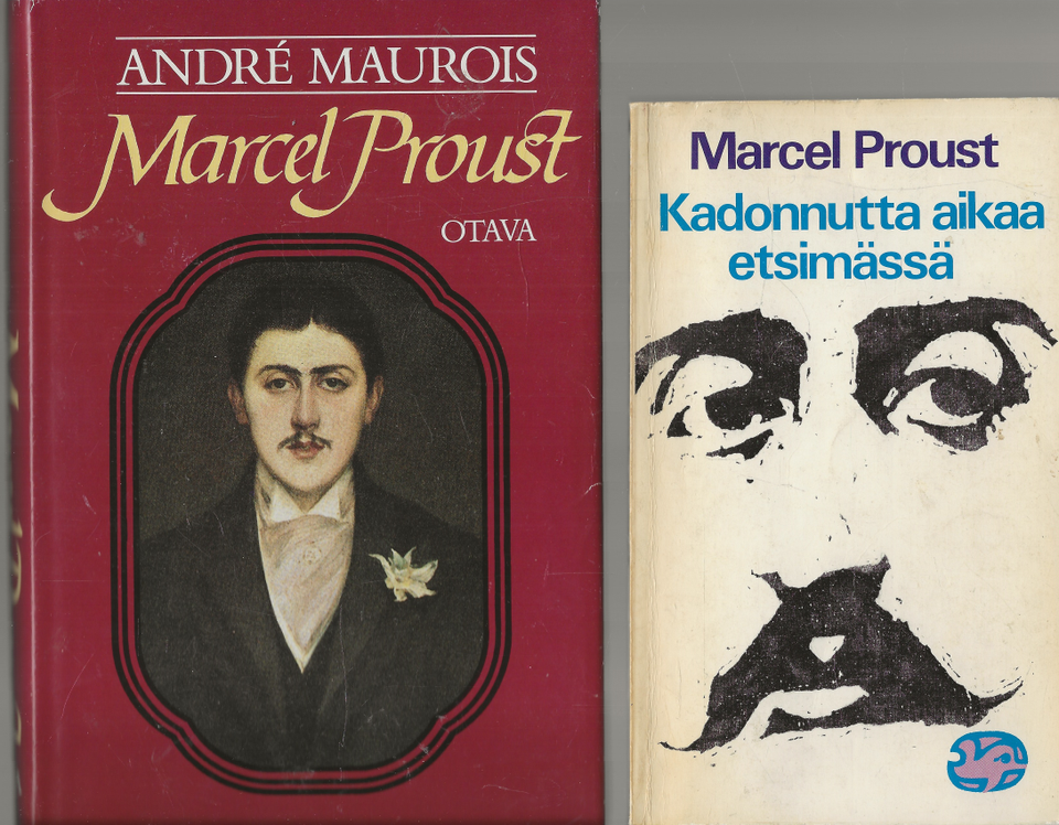 Marcel Proust: Kadonnutta aikaa etsimässä.  Andre Maurois: Marcel Proust.