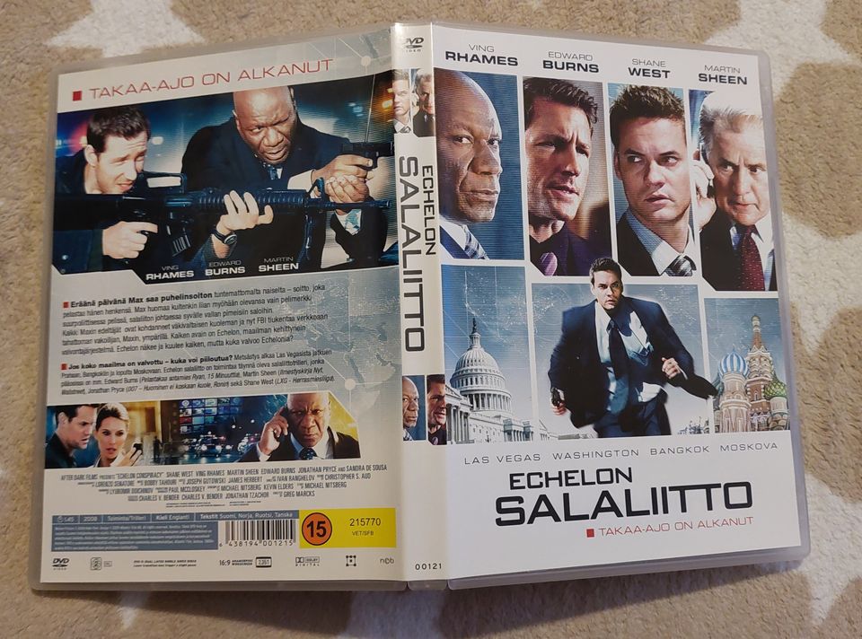 Echelon - Salaliitto DVD