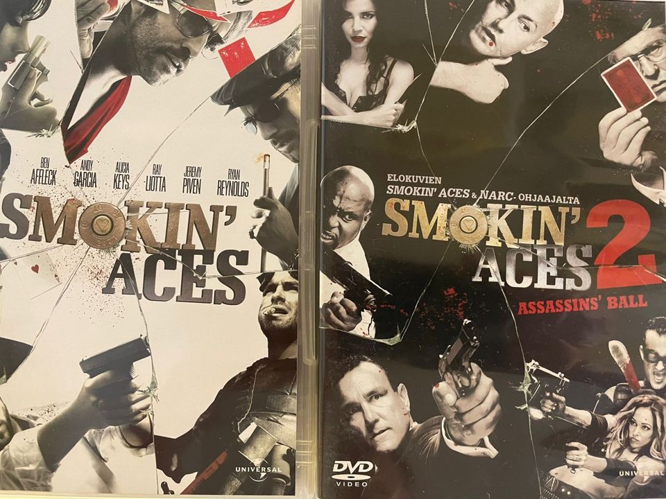 SMOKIN' ACES 1 and 2 DVD