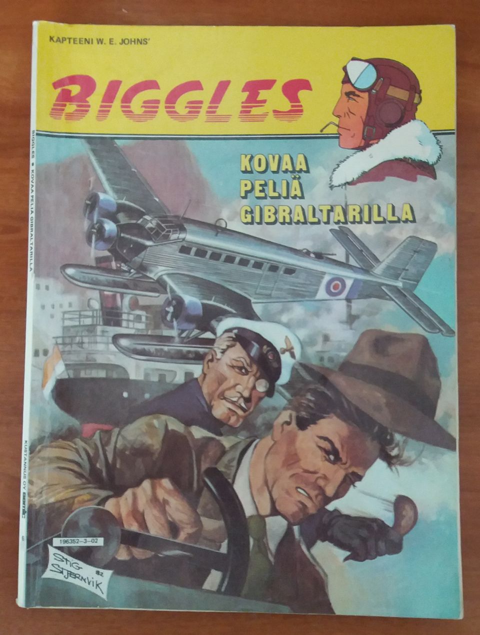 Stjernvik Stig BIGGLES - Kovaa peliä Gibraltarilla