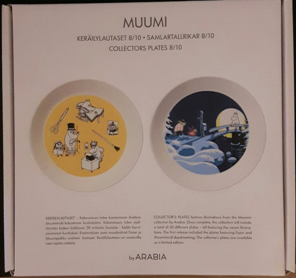 Muumi keräilylautaset 8 / 10