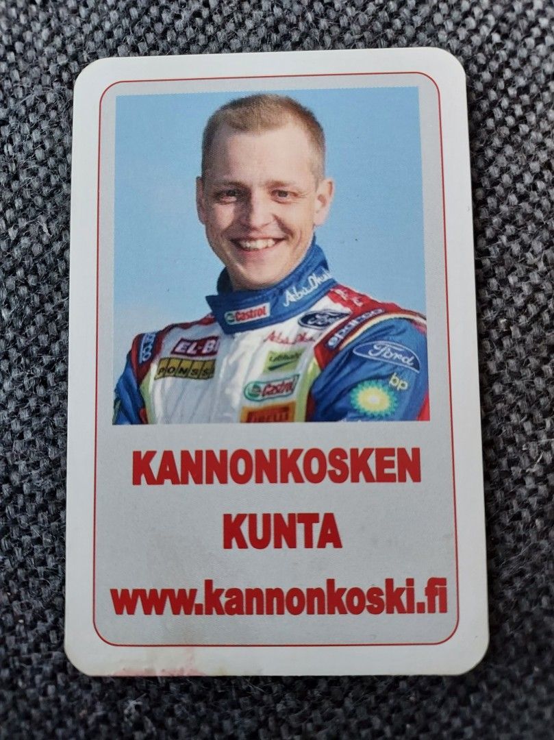 Mikko Hirvonen pelikortti Keräilijälle