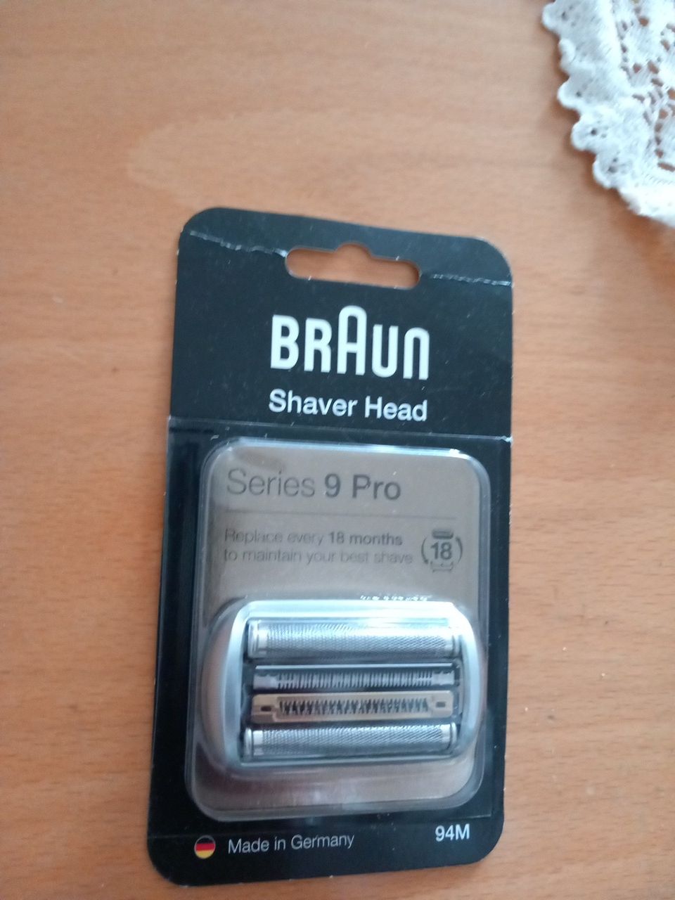 Braun shaver head