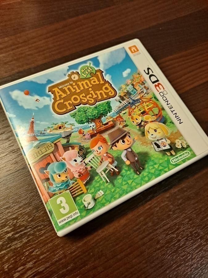 Animal crossing new leaf Nintendo 3DS-peli
