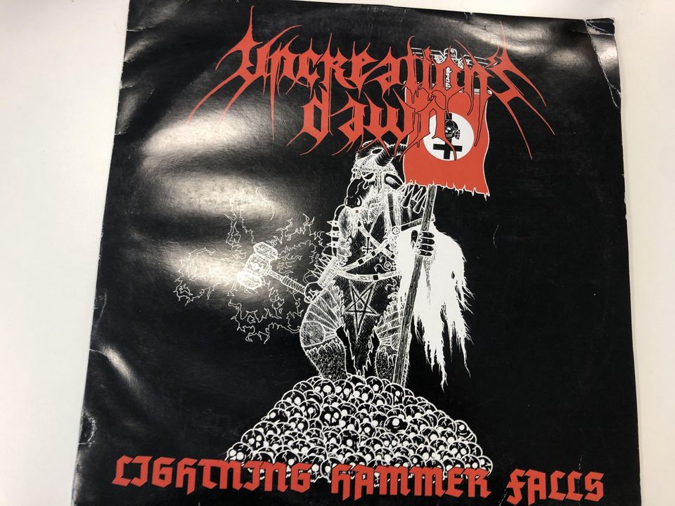 Uncreation's Dawn - Lightning Hammer Falls Red Picture LP