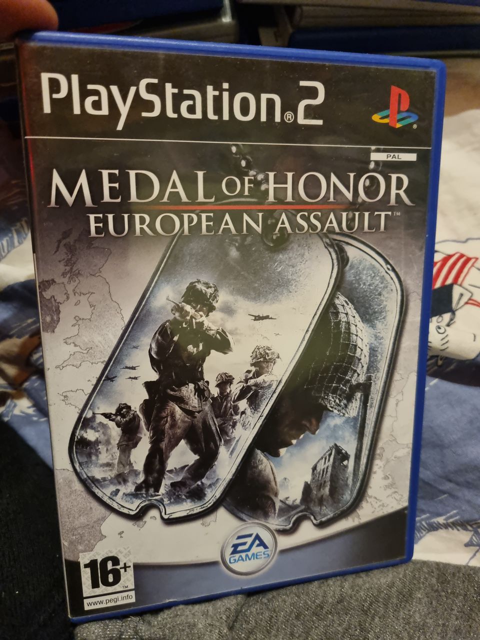 Medal of honor european assault ps2