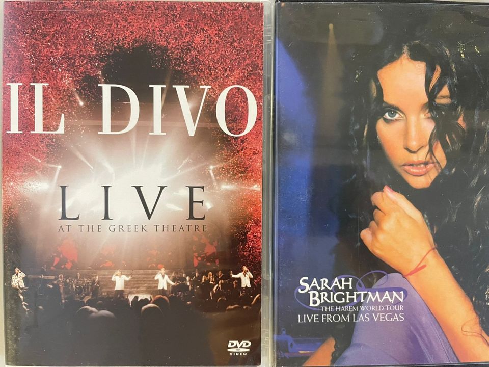 IL DIVO ja SARAH BRIGHTMAN DVD