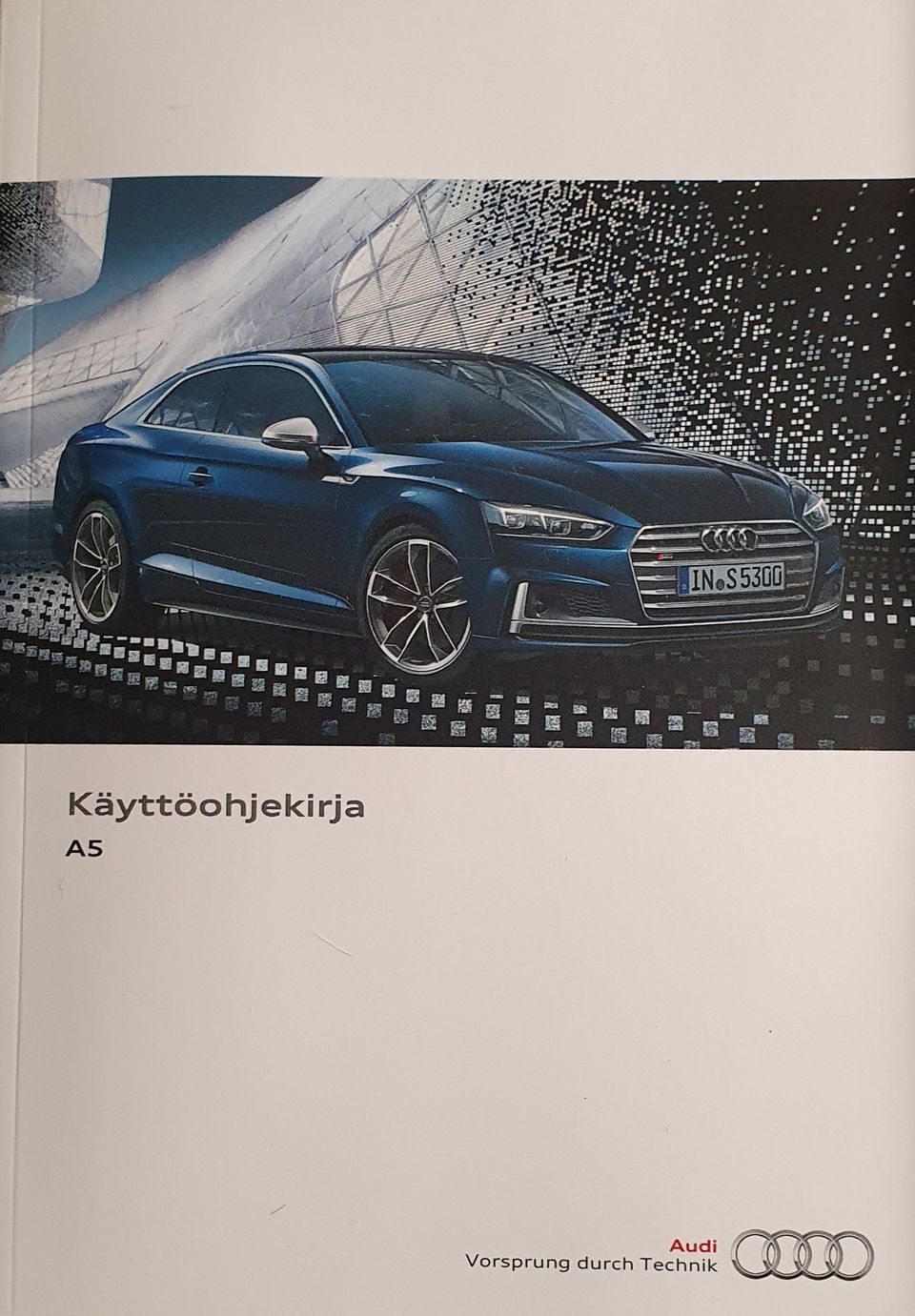 Audi A5 käsikirja Suomenkielinen