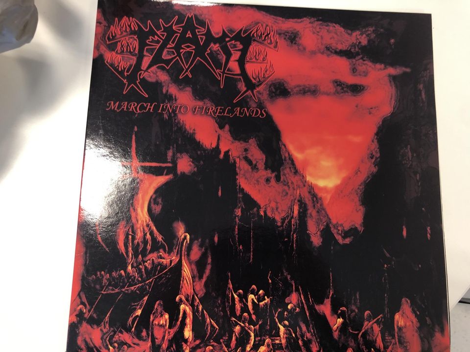 Flame - March Into Firelands Gatefold LP