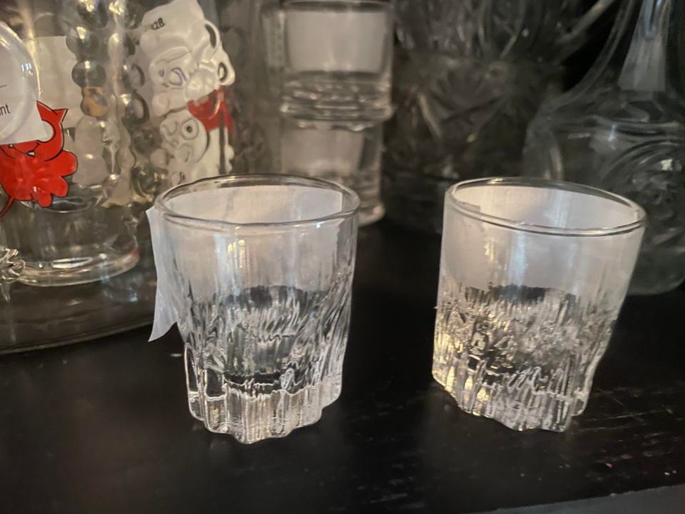 Iittala kelo snapsilasit 2 kpl