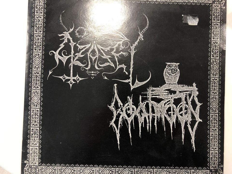 Azazel / Goatmoon split LP