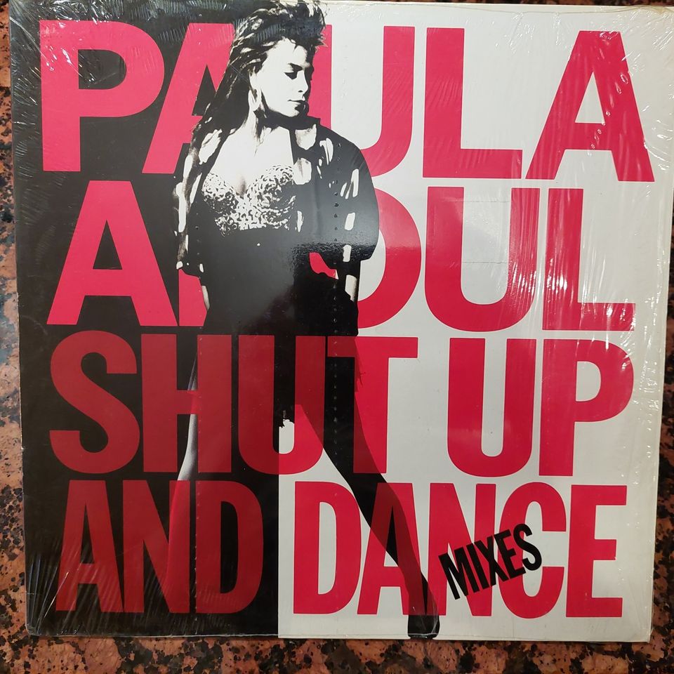 Paula Abdul Shut Up and Dance (The Dance Mixes) LP 1990