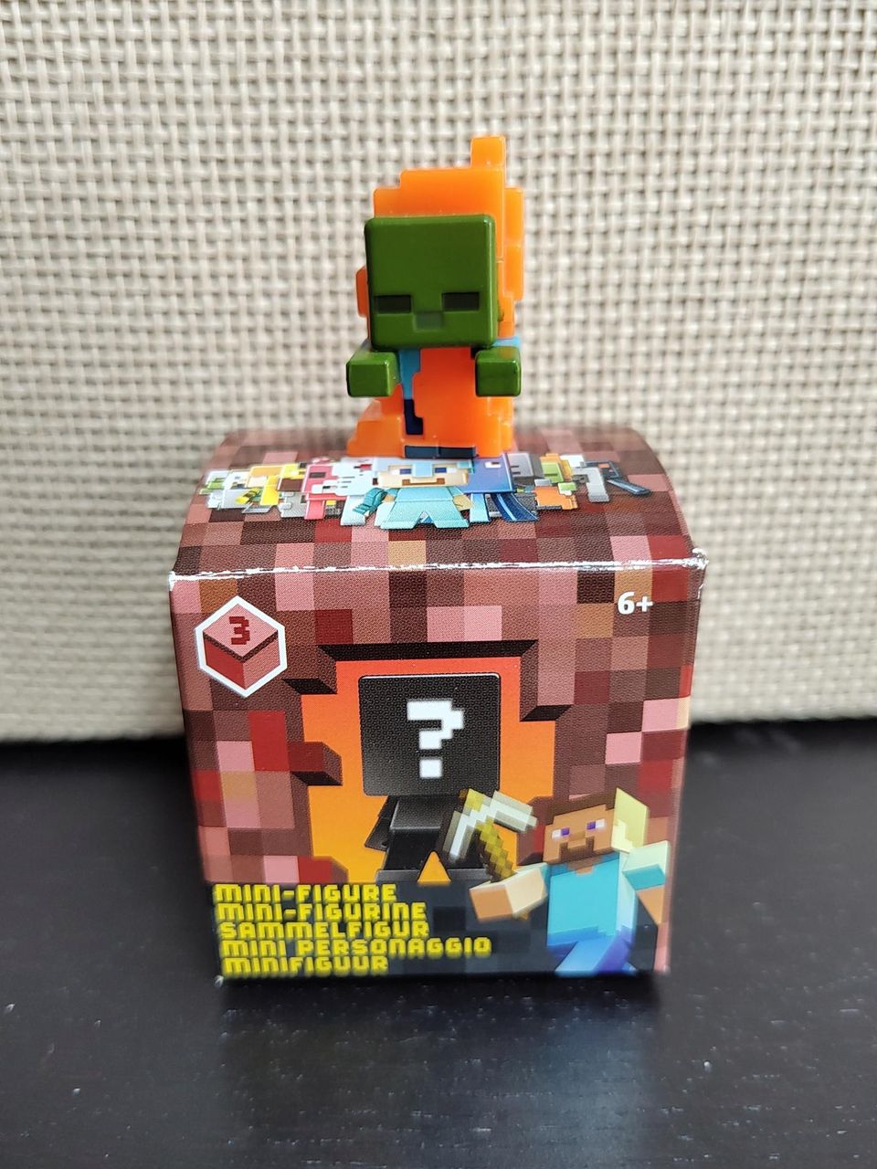 Minecraft zombi minifiguuri