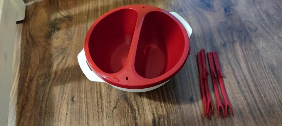 Tupperware suklaan sulatus astia