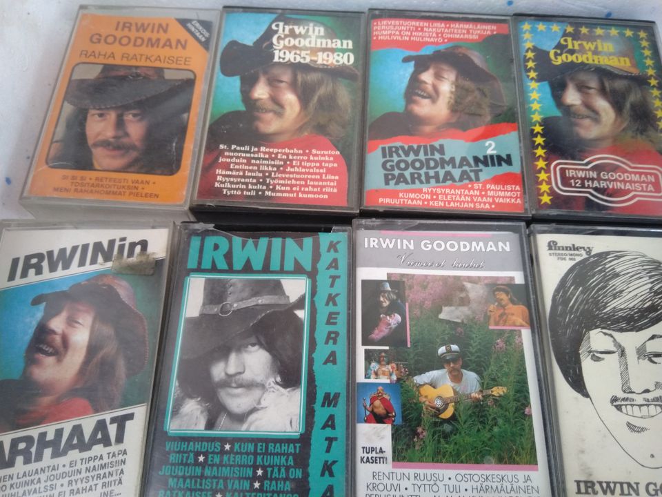 Irwin Goodman kasetteja