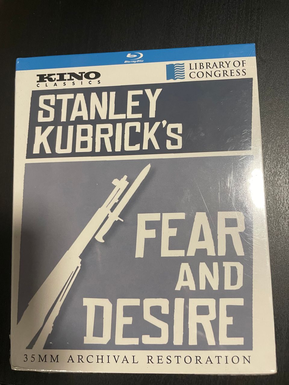 Fear and Desire bluray