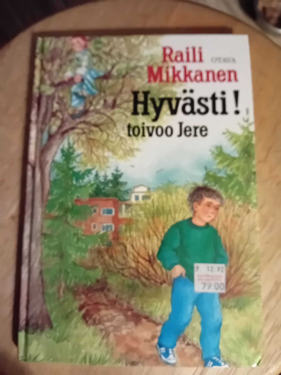 Kirja. Hyvästi! toivoo Jere