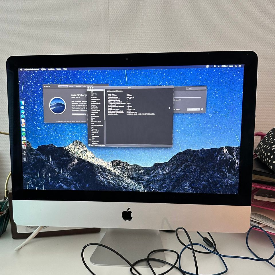 Apple iMac 21.5 mid 2014 tietokone