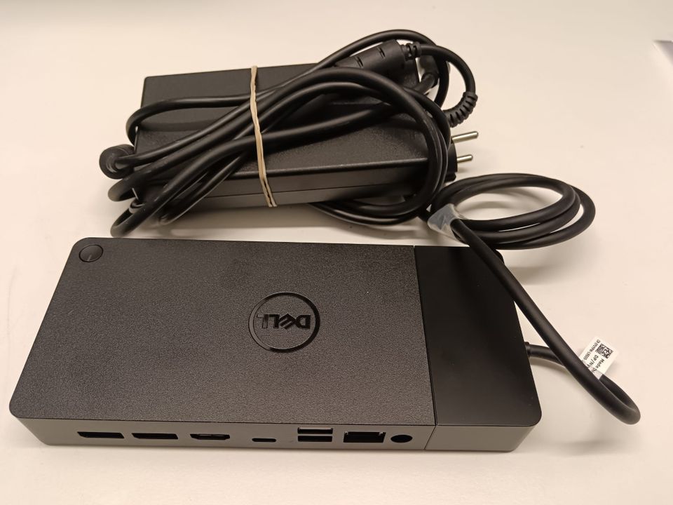 Dell Dock WD19S -telakointiasema ja 180W virtalähde