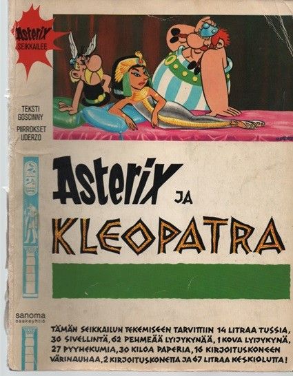 Asterix ja Kleopatra - Asterix Belgiassa - Asterix olympialaisissa