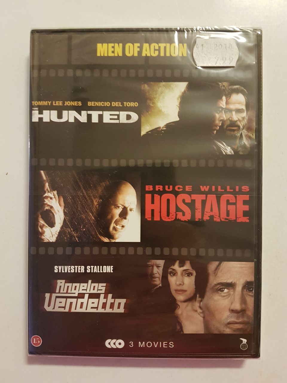 Men of Action: The Hunted, Hostage, Angelos Vendetta, DVD