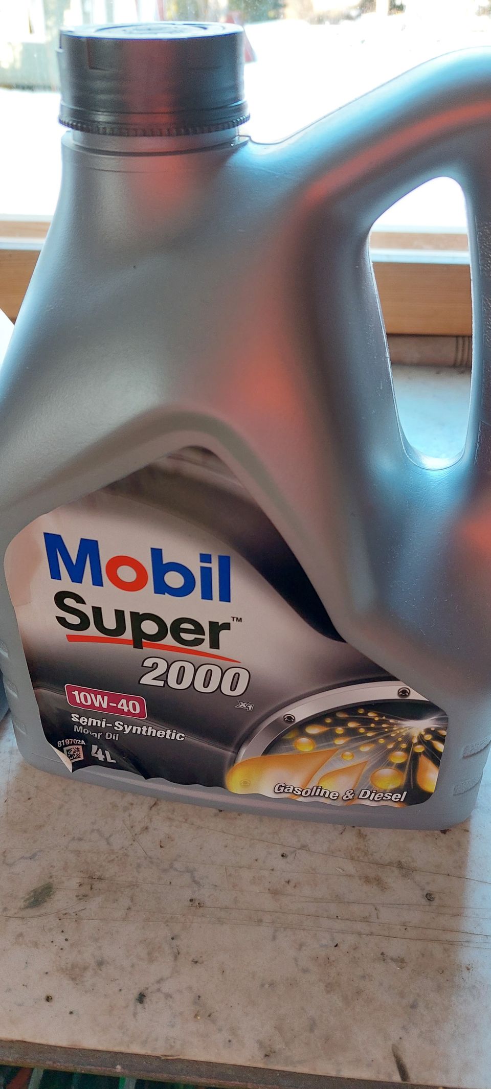 Mobil super 2000 10w-40 4l+2l