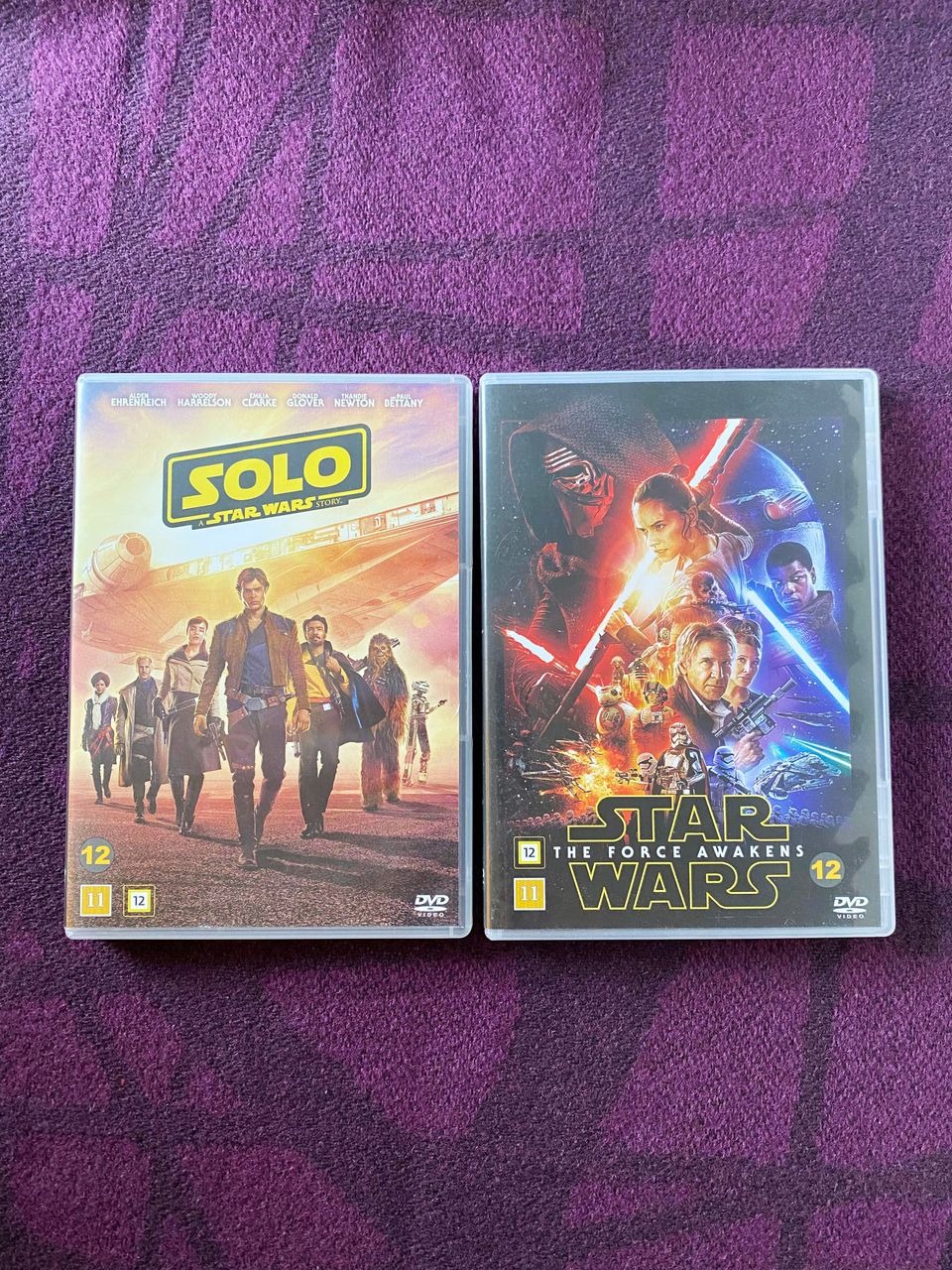 Star Wars: The Force Awakens & Solo DVDt