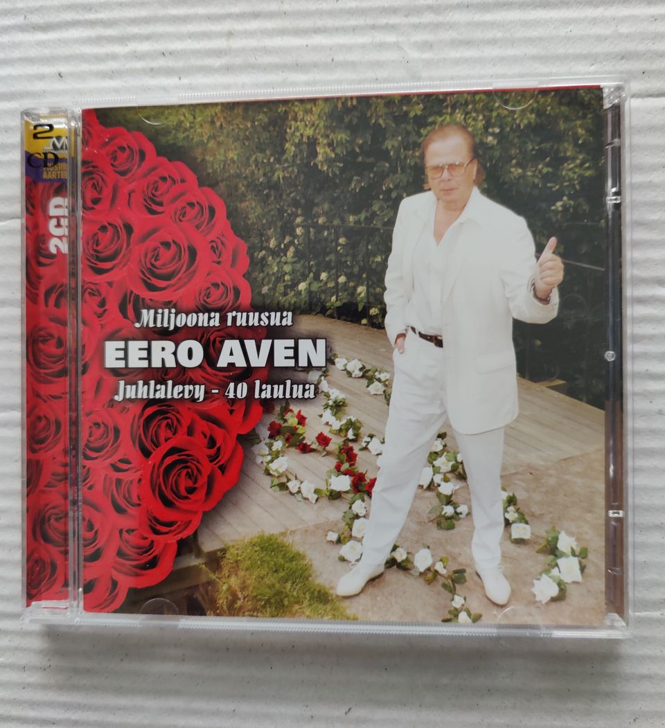 CD Miljoona ruusua Eero Aven Juhlalevy 2CD