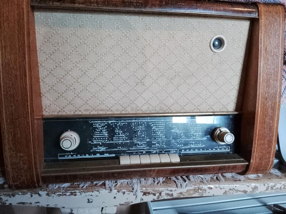 Asa radio vm-54 ja sony soitin