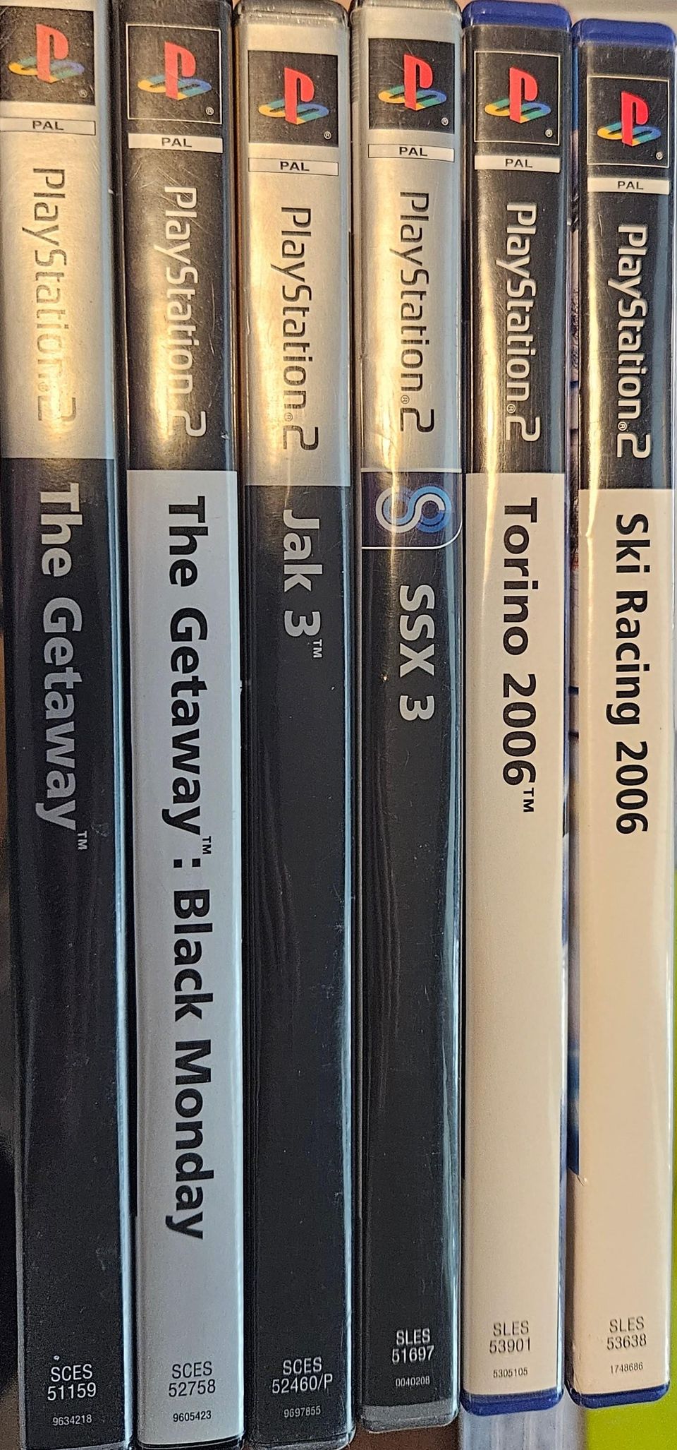 6kpl PS2 pelejä