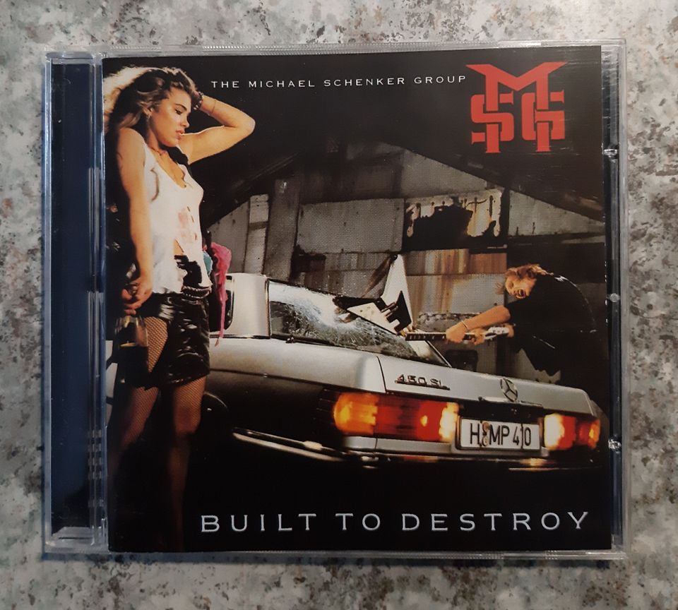The Michael Schenker Group: Built To Destroy CD (sis pk)