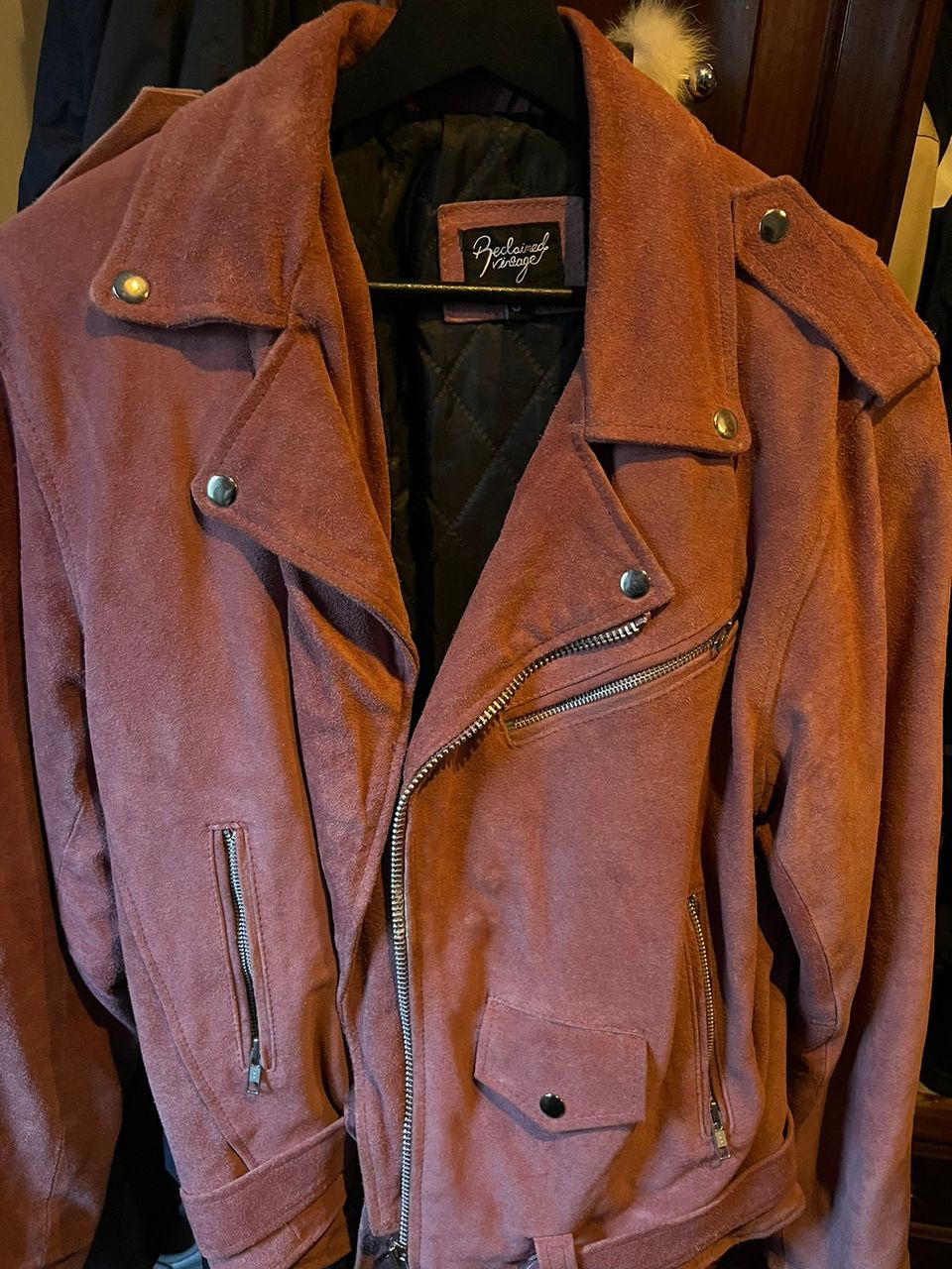 Mokka biker jacket