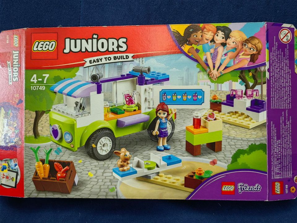 Lego Friends Juniors 10749 Mia luomuruokamarkkinoilla
