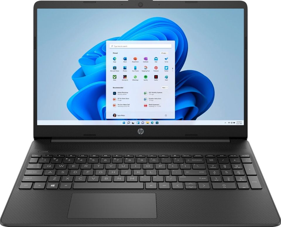 HP Laptop 15s-eq2825no Ryzen-5/8/8/512 15,6" kannettava (Jet Black)