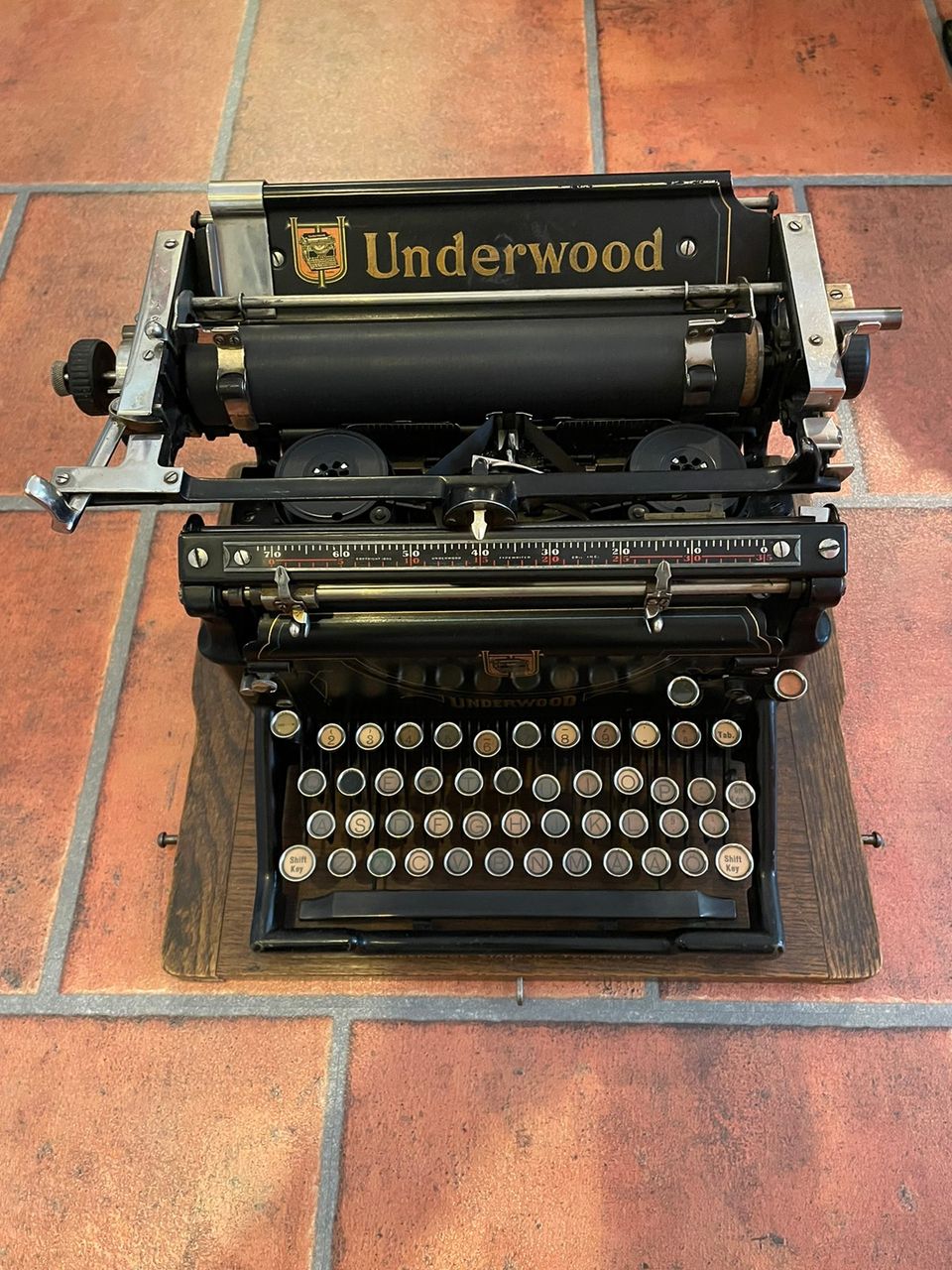 Underwood nro 5 kirjoituskone