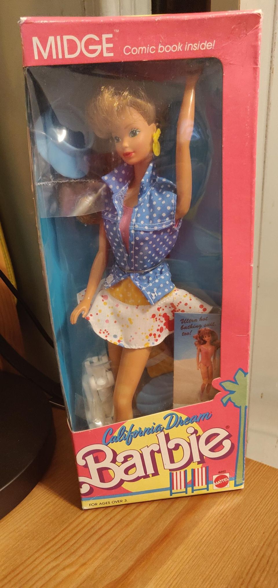 NRFB Barbie California Dream Midge