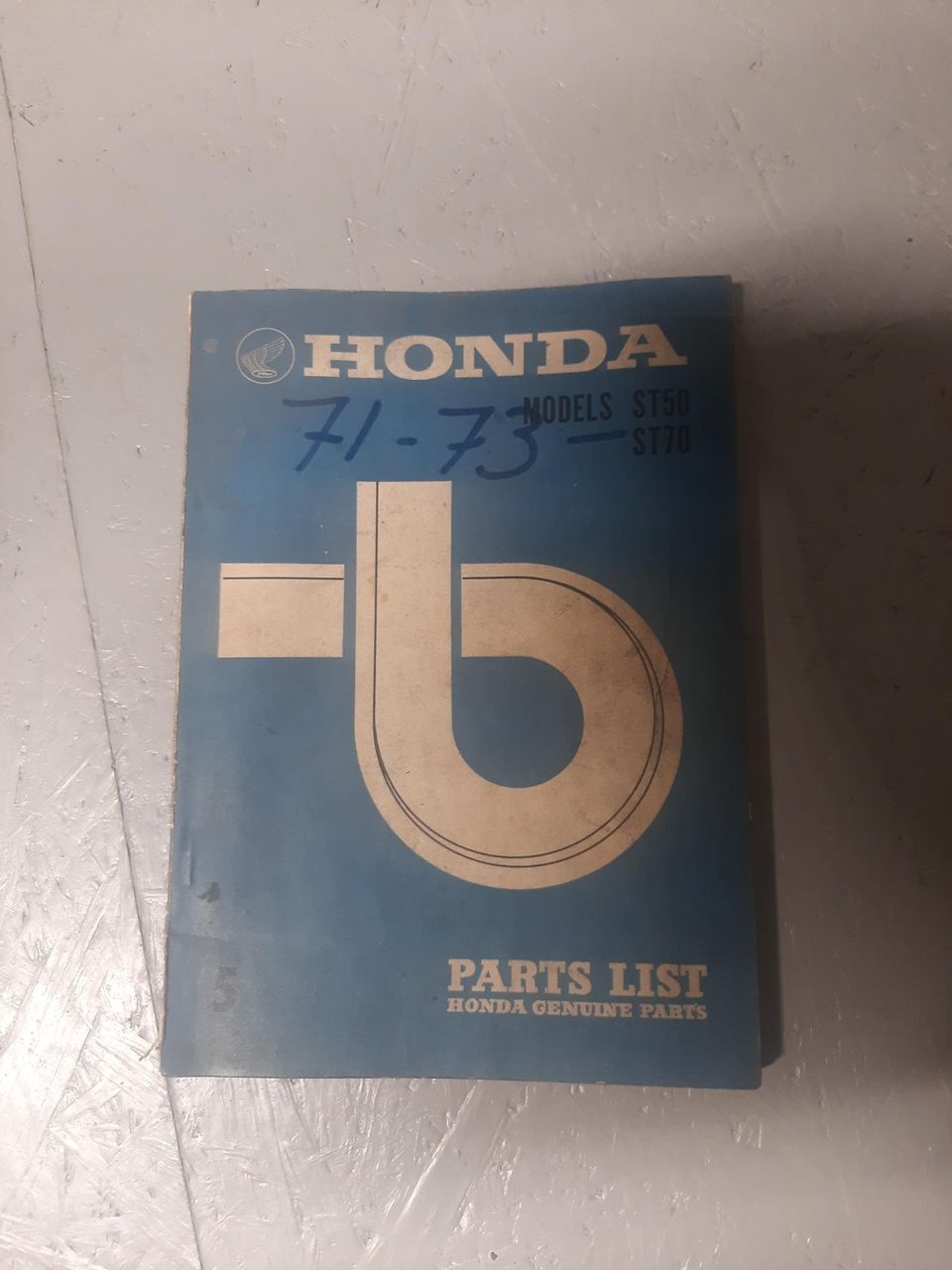 Honda Daxin varaosakirja