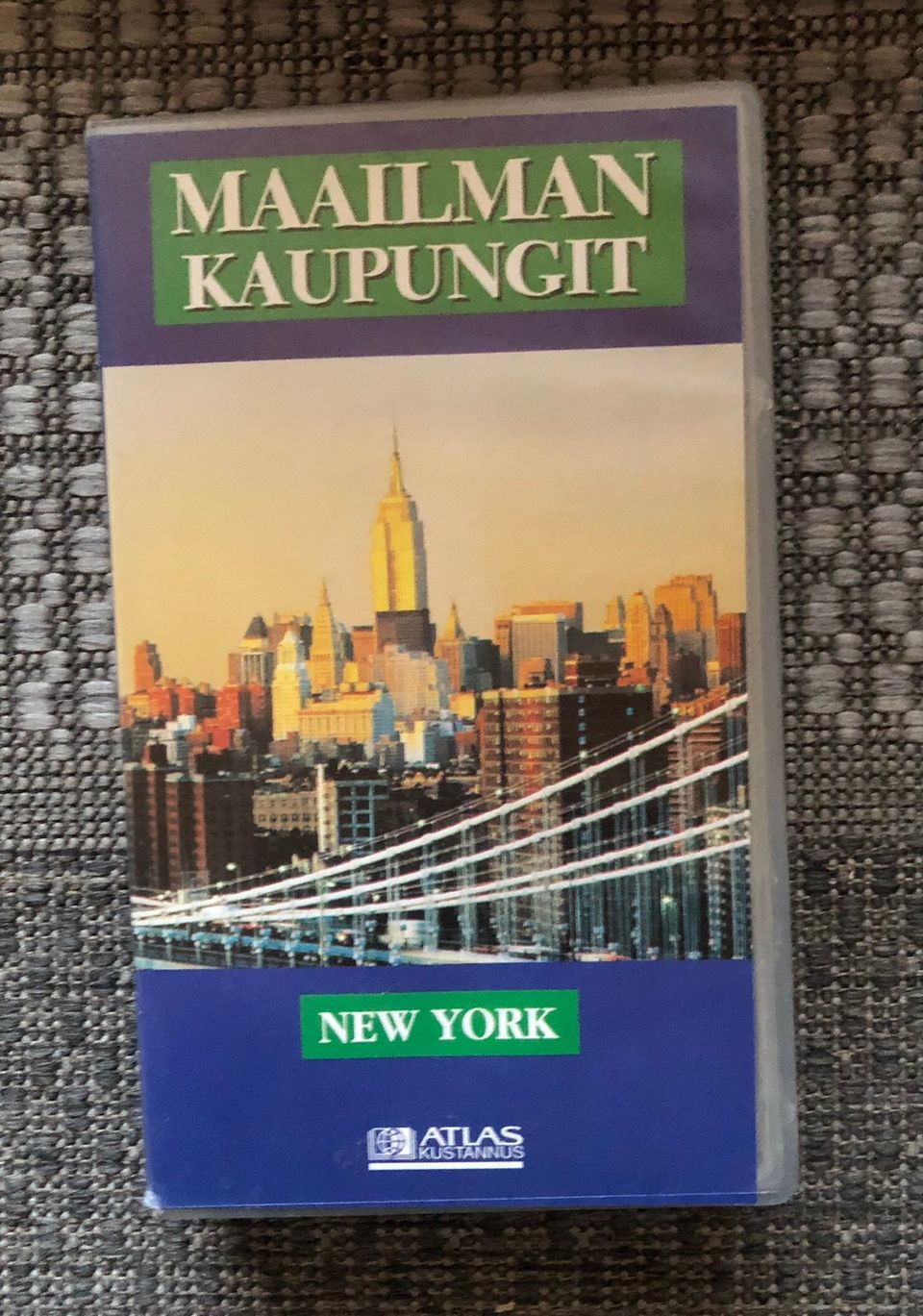 VHS kasetti Maailman kaupungit New York